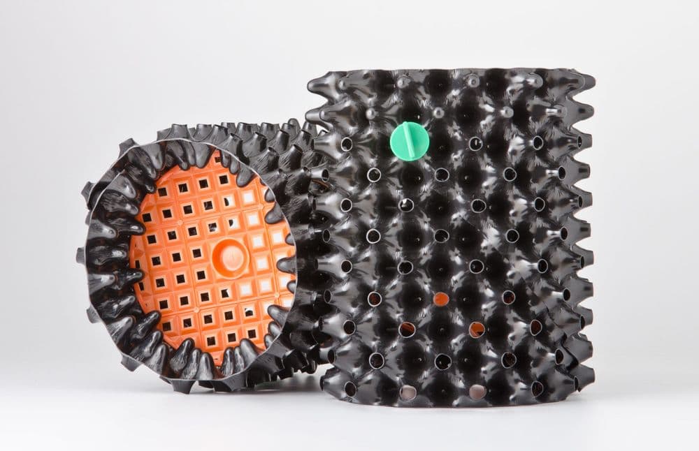 Pot horticole anti-chignon 3L favorisant la croissance racinaire